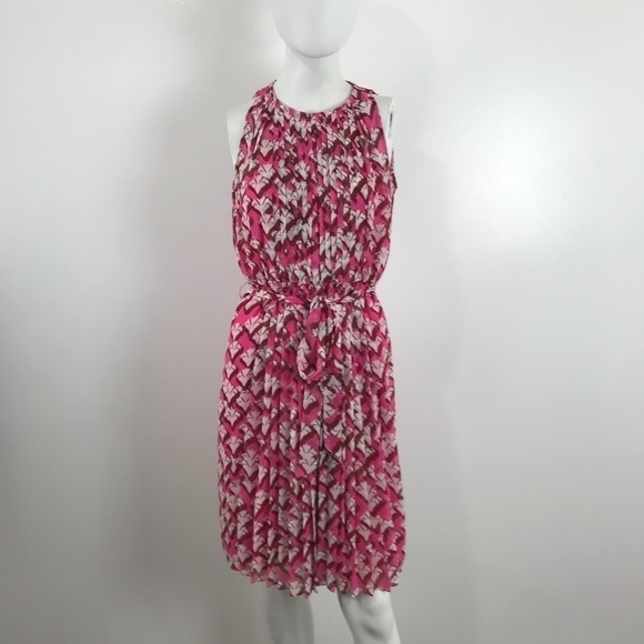 Diane Von Furstenberg Ria Pleated Halter Dress - Picture 2 of 14